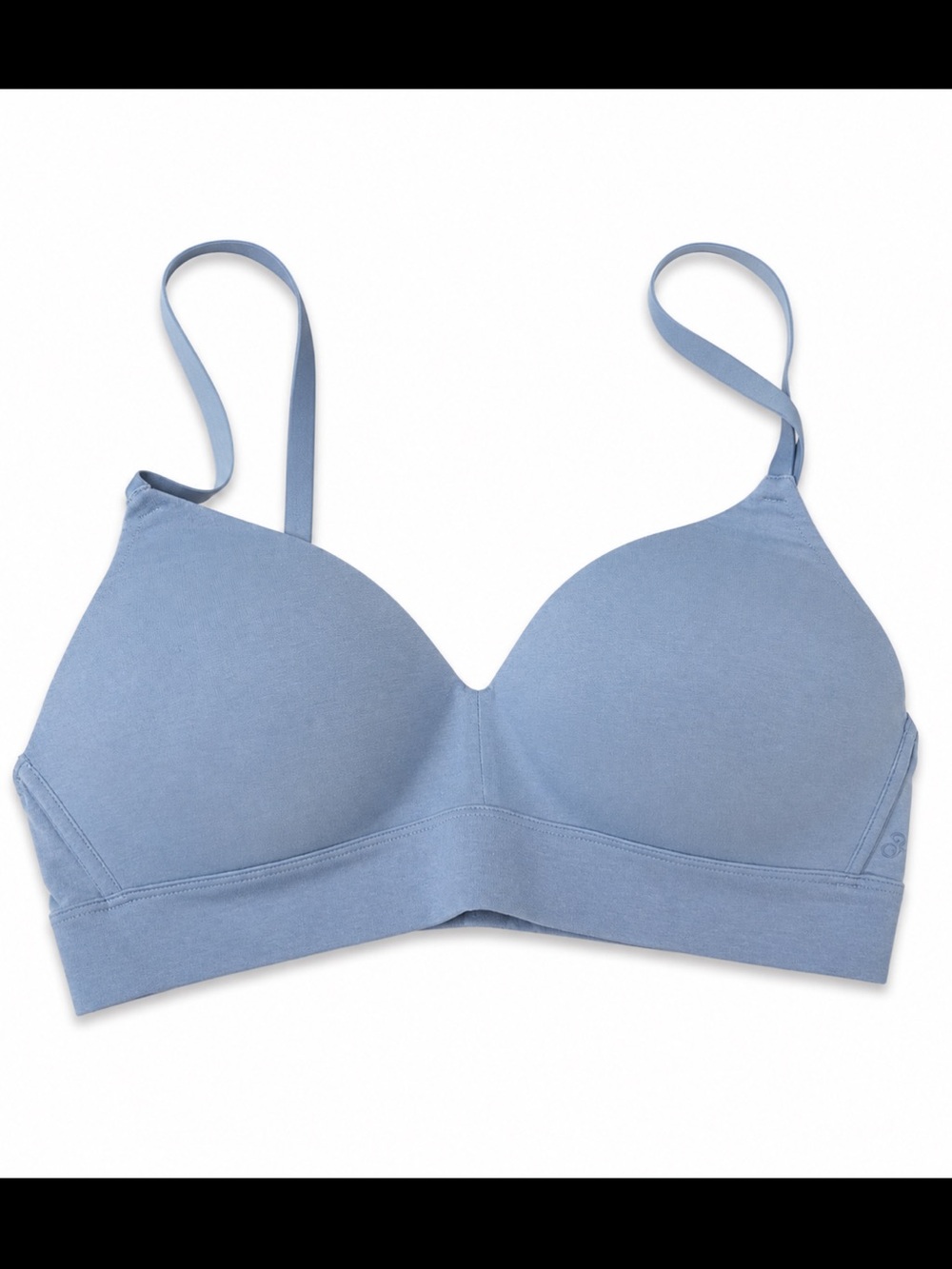 PINK Victoria's Secret Molded Light Blue Wireless Bra